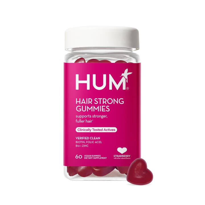 Hum Nutrition - Wholesale Oral Supplement/Vitamin - HAIR STRONG GUMMIES FOR GROWTH WITH BIOTIN, FO-TI, & PABA