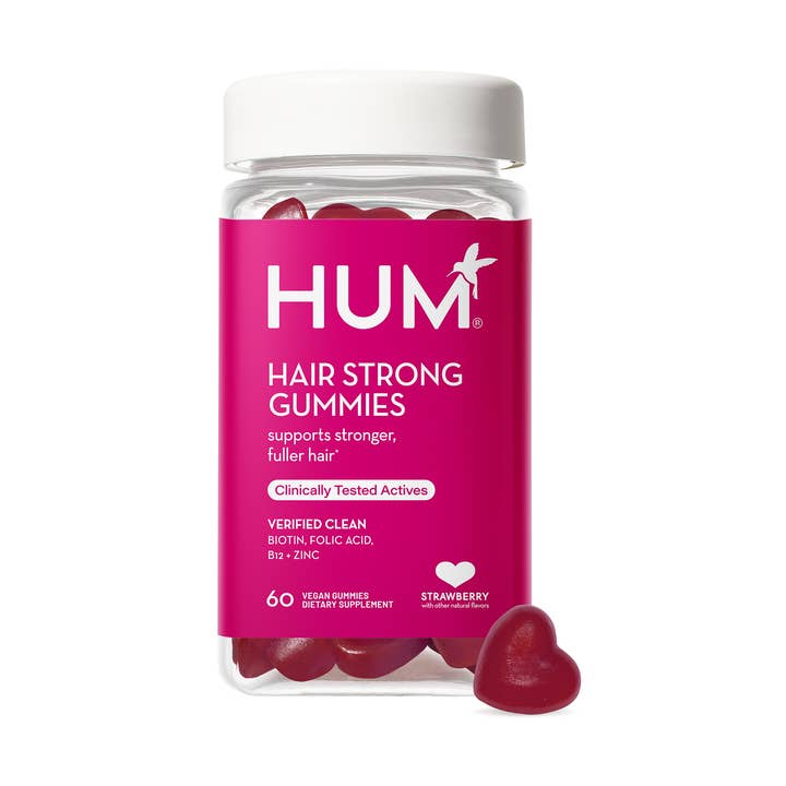 Hum Nutrition - Wholesale Oral Supplement/Vitamin - HAIR STRONG GUMMIES FOR GROWTH WITH BIOTIN, FO-TI, & PABA0