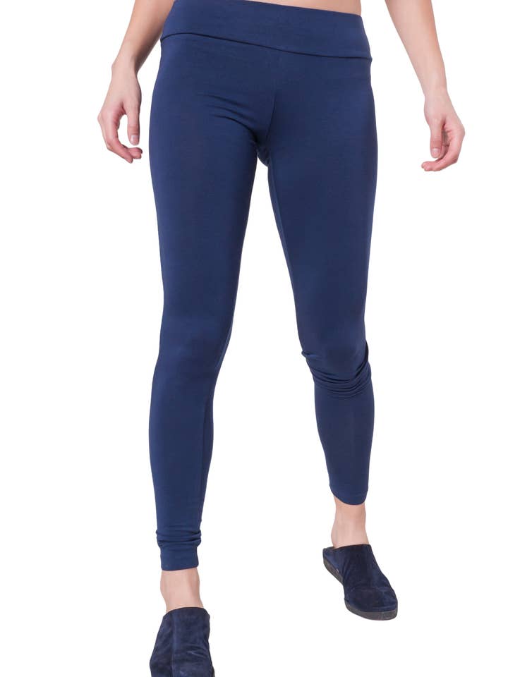 AtoZ - Wholesale Fashion Leggings - Women's - Modal Full Length Leggings5