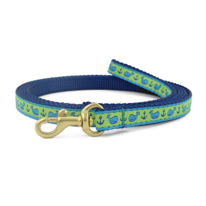 Whale Small Breed Dog Lead for wholesale by Up Country, Inc.