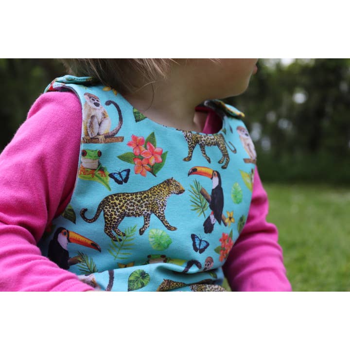 Rainforest in Blue Dungarees for wholesale by JECO