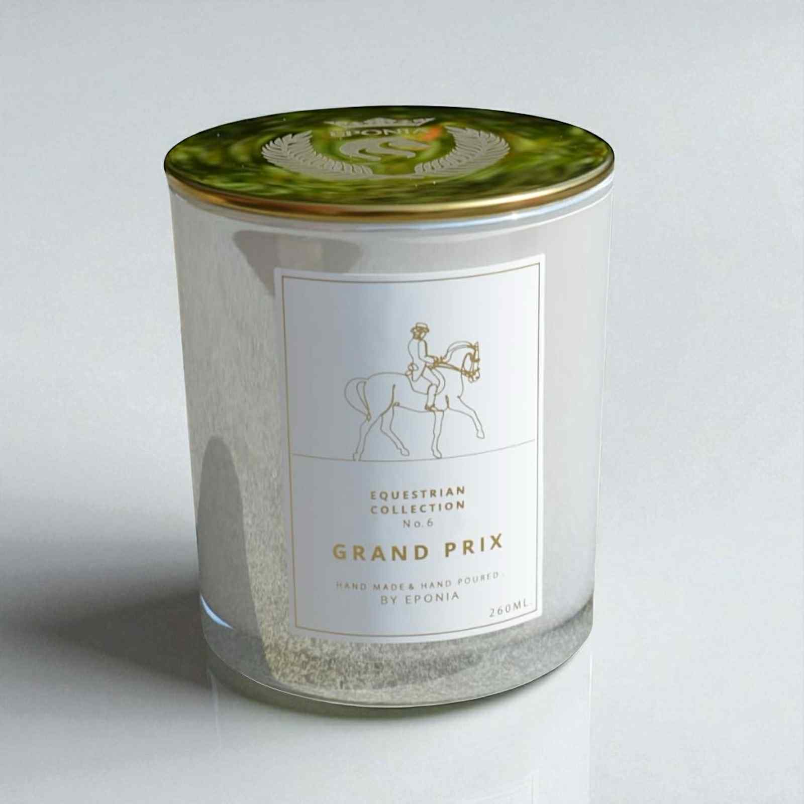 EPONIA EQUESTRIAN LIFESTYLE - Wholesale Jar/Filled Candle - Scented Candle  - Grand Prix - Equestrian Collection 260ml3