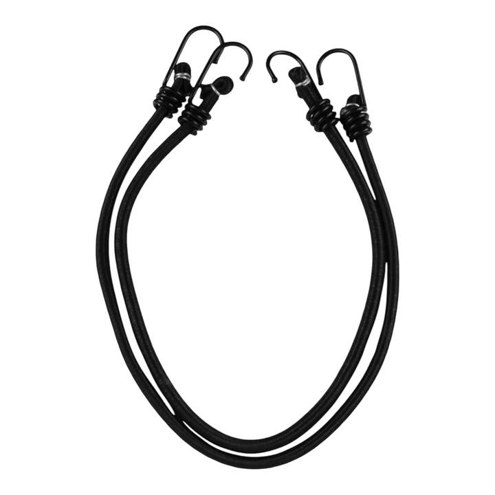 Heavy-Duty 2ft Bungee Cords (2 Cords Per Bag) - Pack of 3 for wholesale by Inome