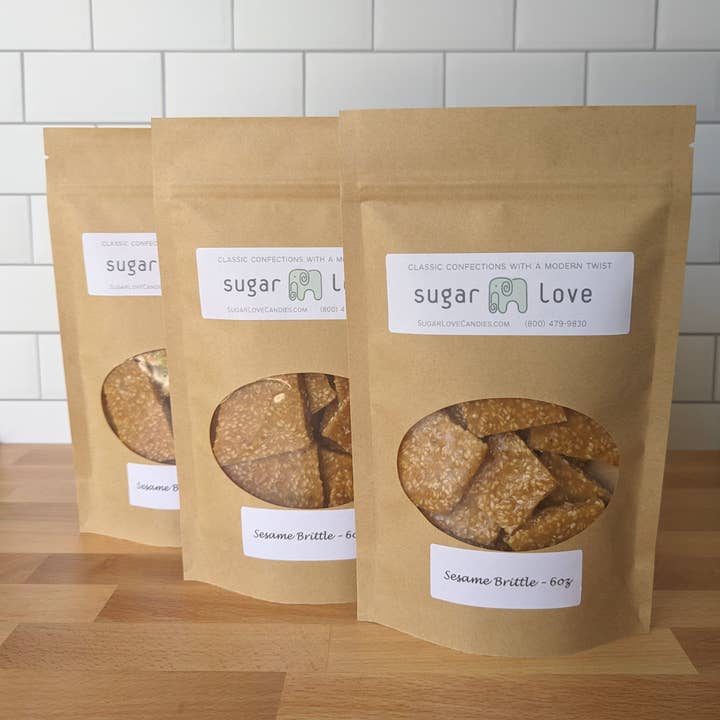 Sugar Love – Brittle por atacado – Sésamo quebradiço3