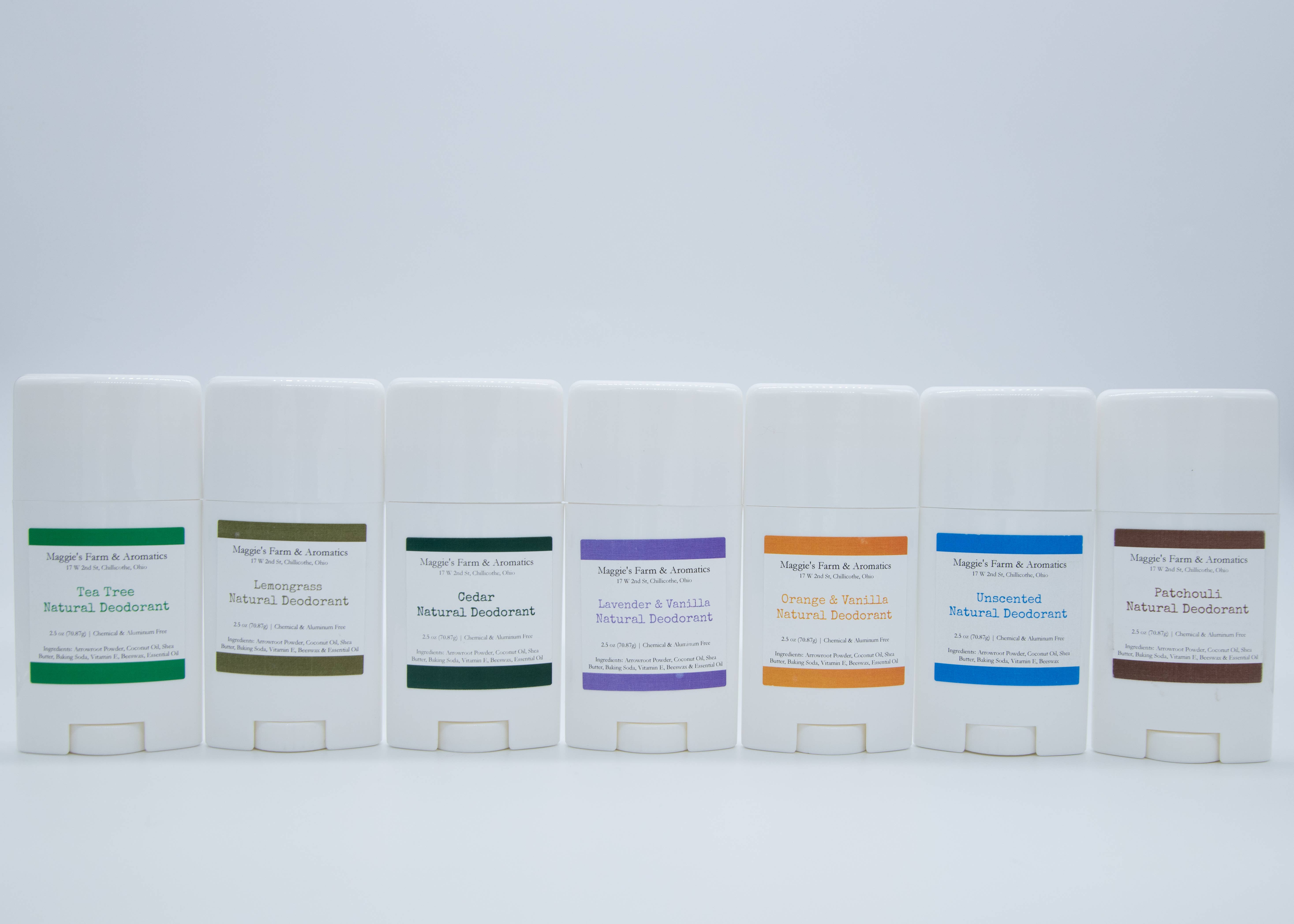 Maggie's Farm & Aromatics - Wholesale Deodorant - Unisex - Natural Deodorant/ Aluminum Free Deodorant