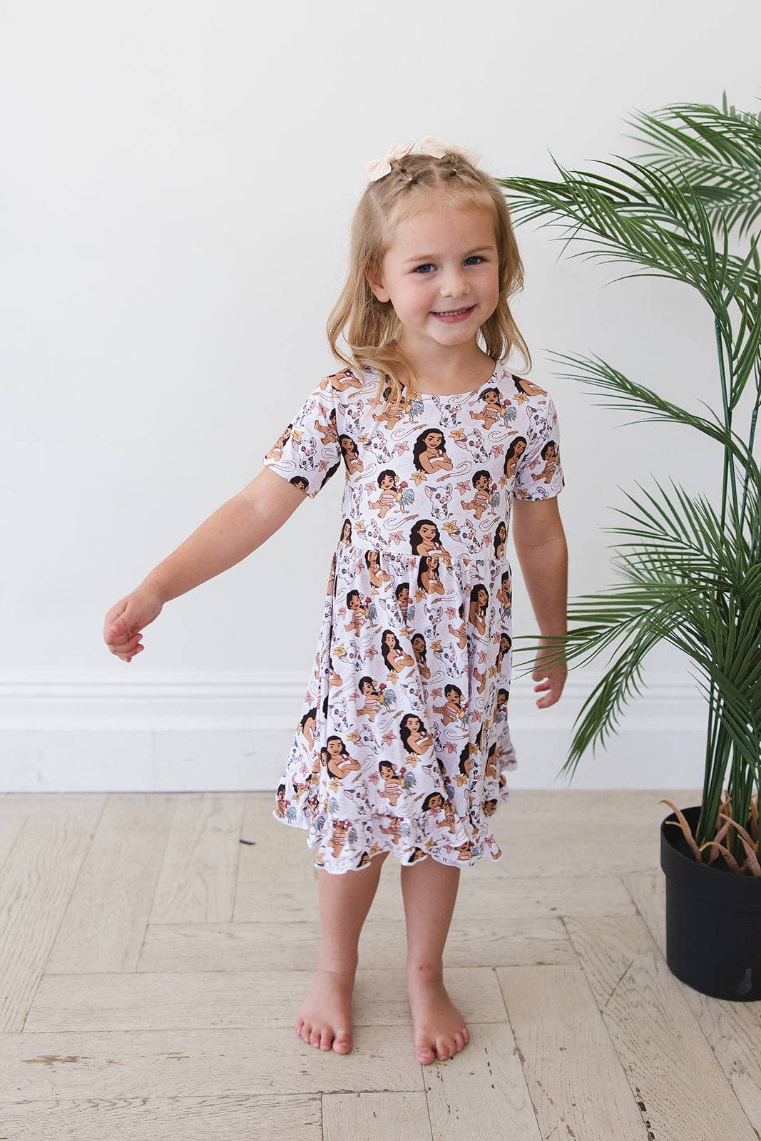 Blush Lotus - Wholesale Dress - Kids - Wayfinder - Ruffle Dress5