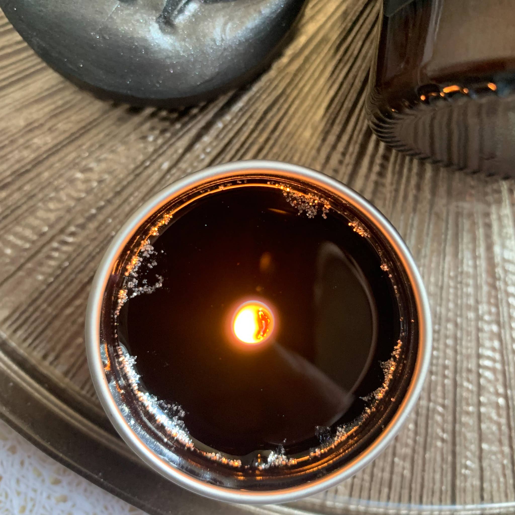 Lusee Bougies - Wholesale Jar/Filled Candle - Pierre Candle "Mystery" -Hawthorn Vanilla Patchouli7