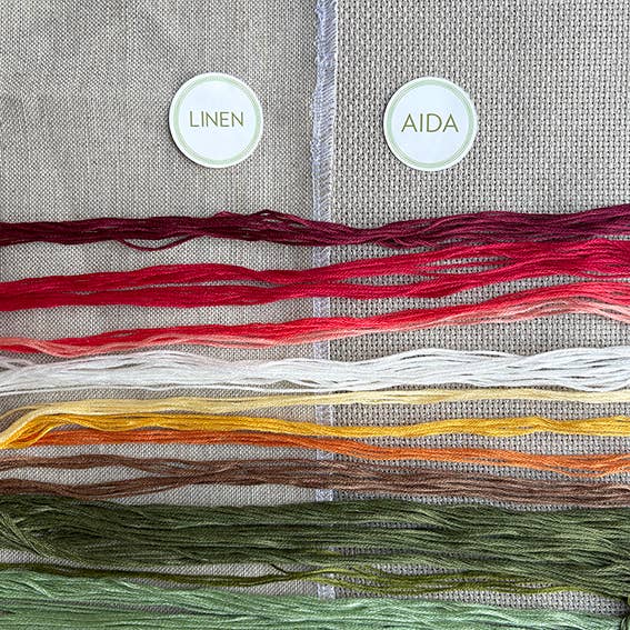 Love Poppet – wholesale Embroidery/cross-stitch supplies – Oh Christmas Tree - Cross Stitch Kit3