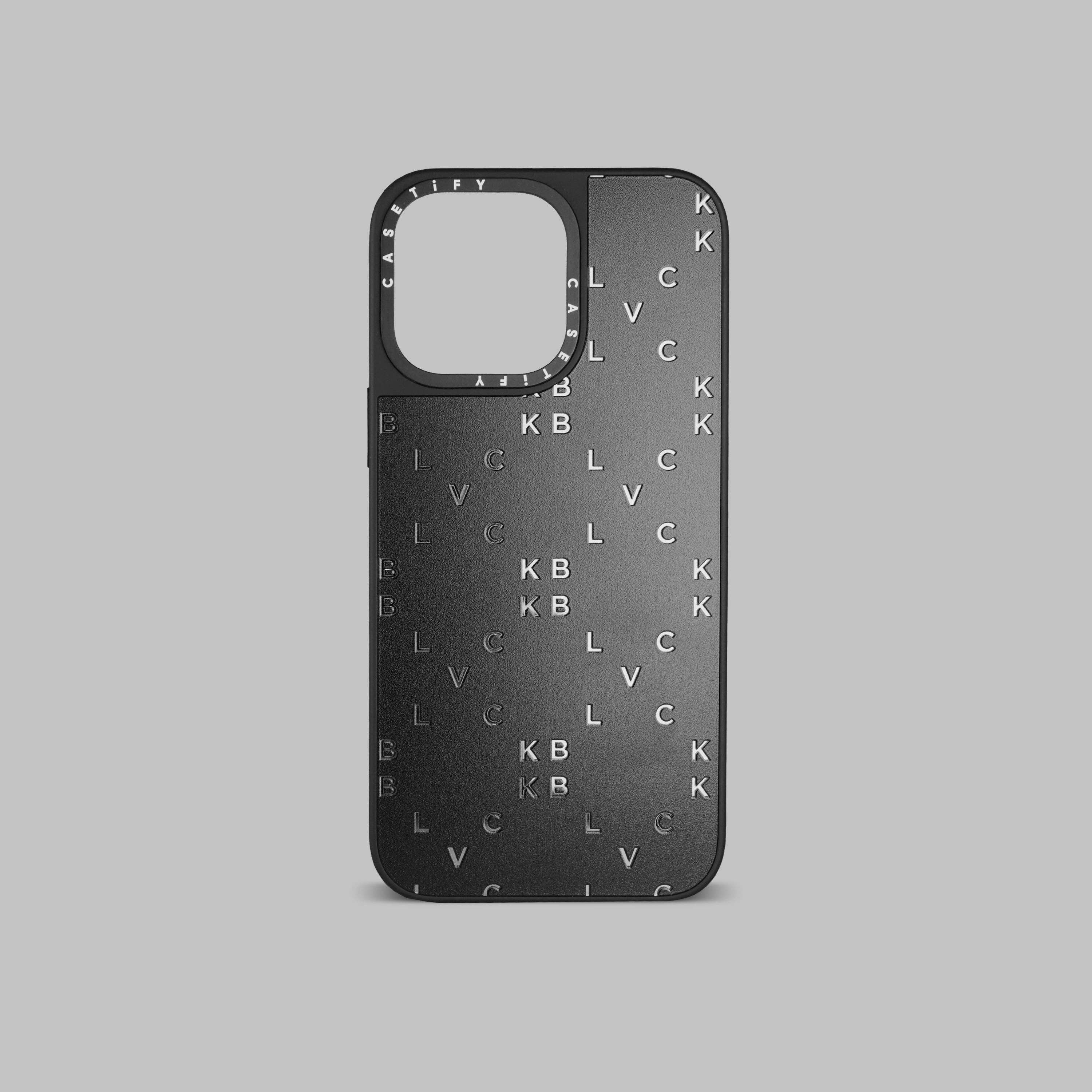 Blvck Paris - Wholesale Phone Case - Unisex - BLVCK Logo Case - Black Mirror