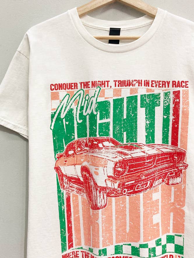 CREAM Night Rider Graphic Tee for wholesale on Faire