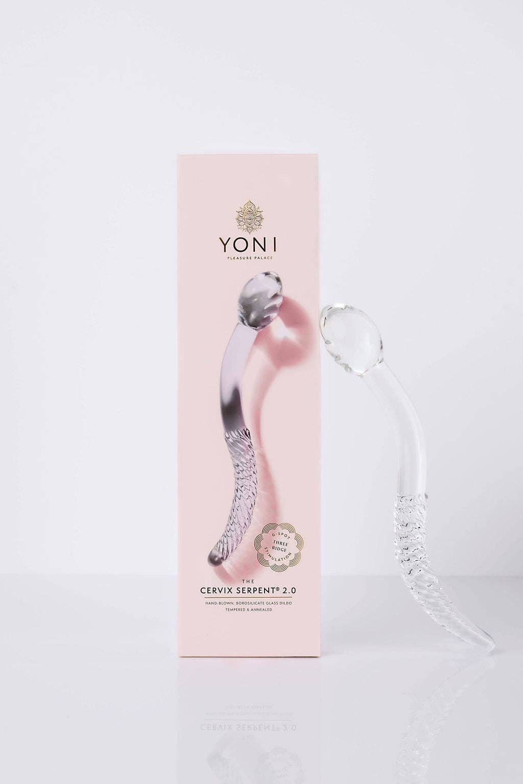 Wholesale The Cervix Serpent Glass Dildo Pleasure Wand for your store -  Faire