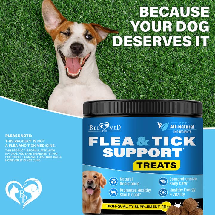 Beloved Pets - Wholesale Pet Treats - Dog - Beloved Pets Flea and Tick Prevention Chewable Pills for Dog7