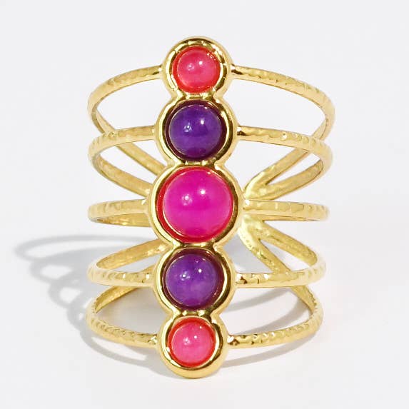 Bærblomst Ring for engroshandel hos Treasure Jewels Inc.