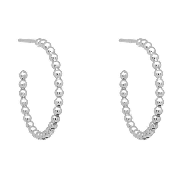 Créoles perlées Eva pour la vente par Agapantha Jewelry