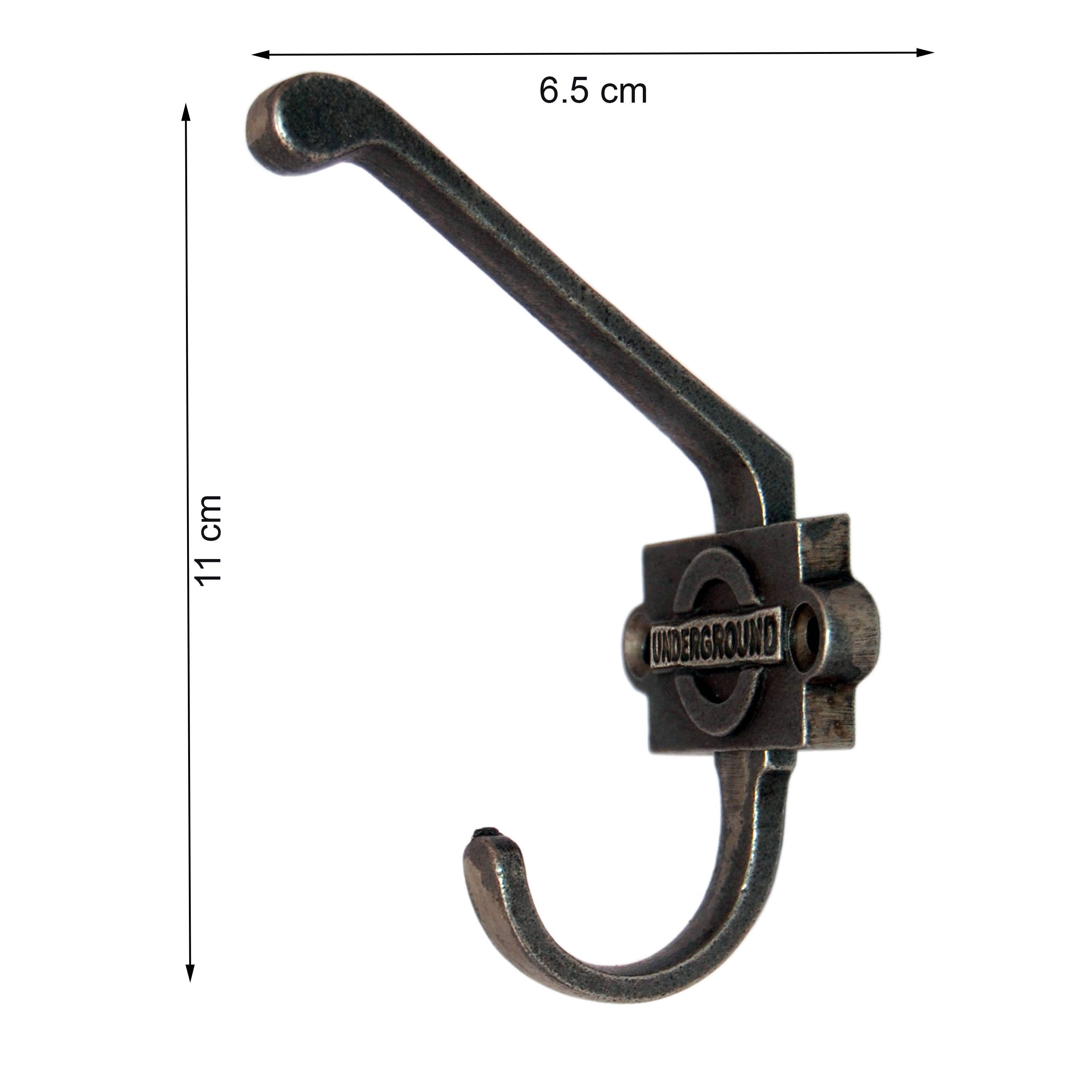 Alza - Wholesale Muurhaak - Gietijzeren Muur Kapstok Ondergronds1