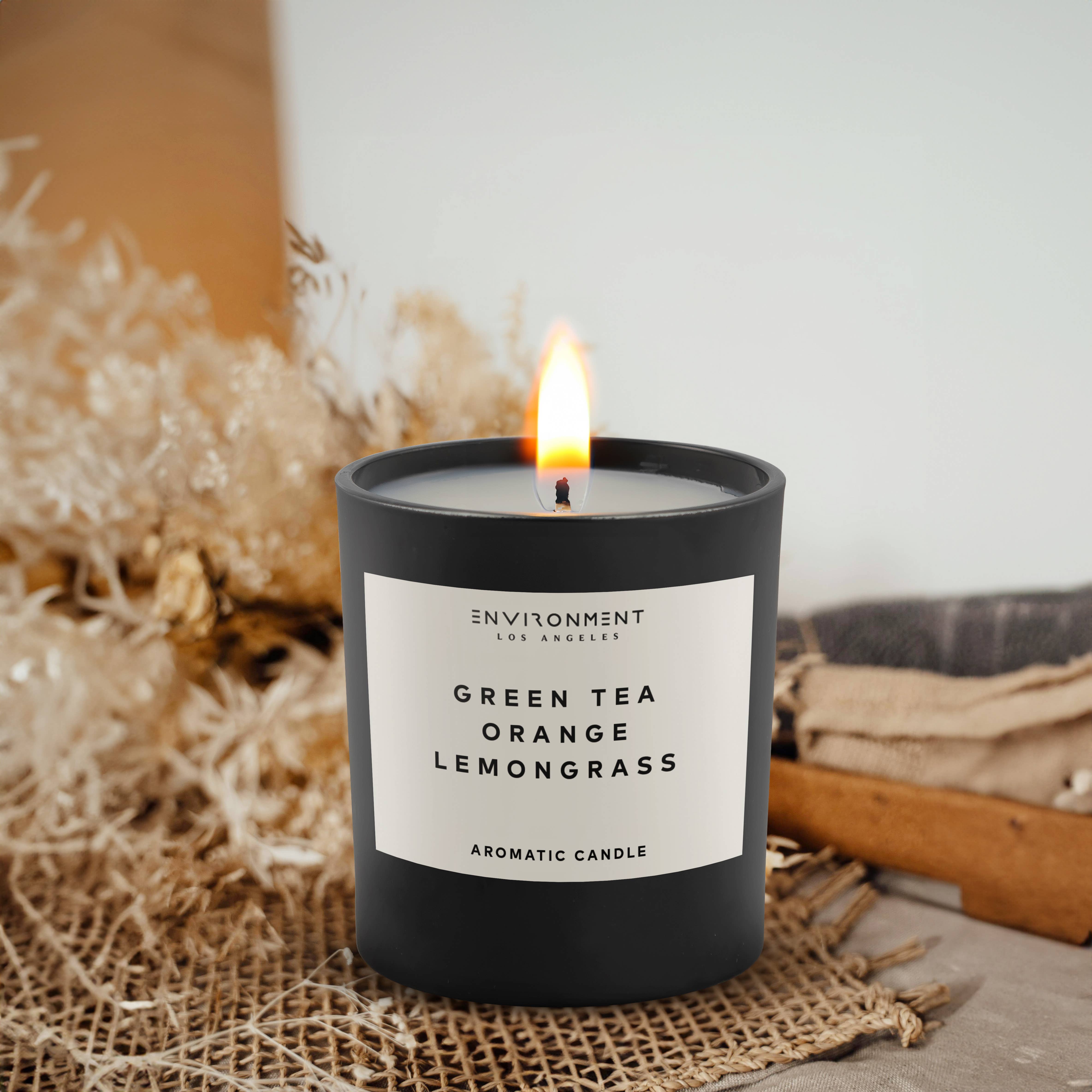 ENVIRONMENT - Wholesale Jar/Filled Candle - 8oz Inspired by Delano Beach Club Hotel® Candle with Lid and7