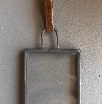Sugarboo & Co - Wholesale Ornament - Small Ornament Frame with Zinc Finish 1.5" x 2.5"1
