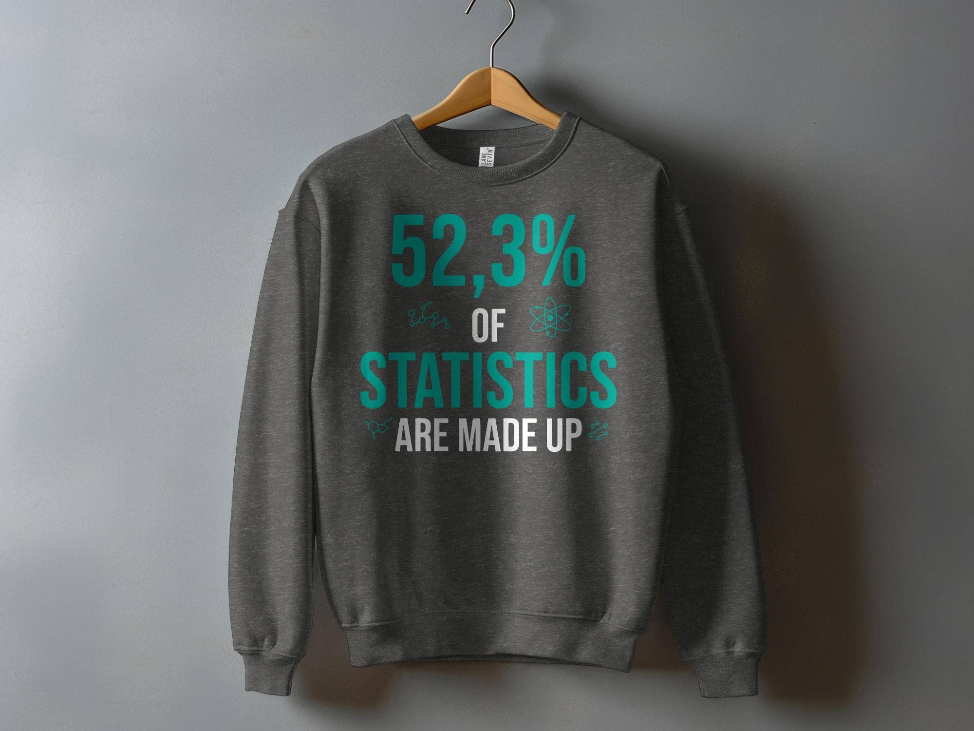 FreakyTeeFactory - Wholesale Screen Printed T-Shirt - Unisex - Unisex Statistics T-Shirt for Data Scientists, Math Geeks Tee, Funny Science Nerdy Shirt, Casual Teacher Apparel, Gift Idea6