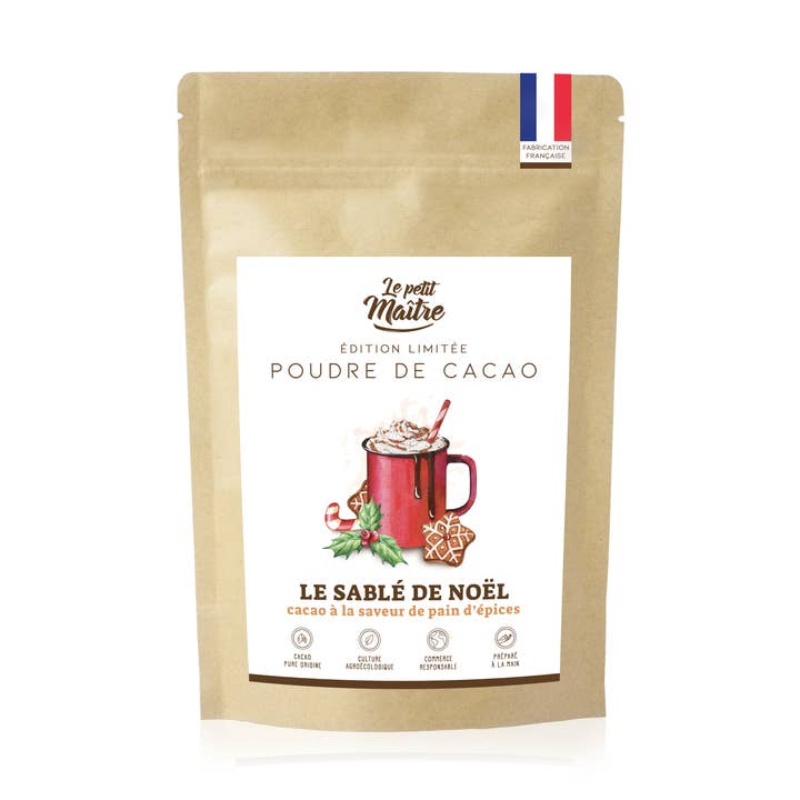 Cocoa Christmas cookie flavor for wholesale by Le petit maître