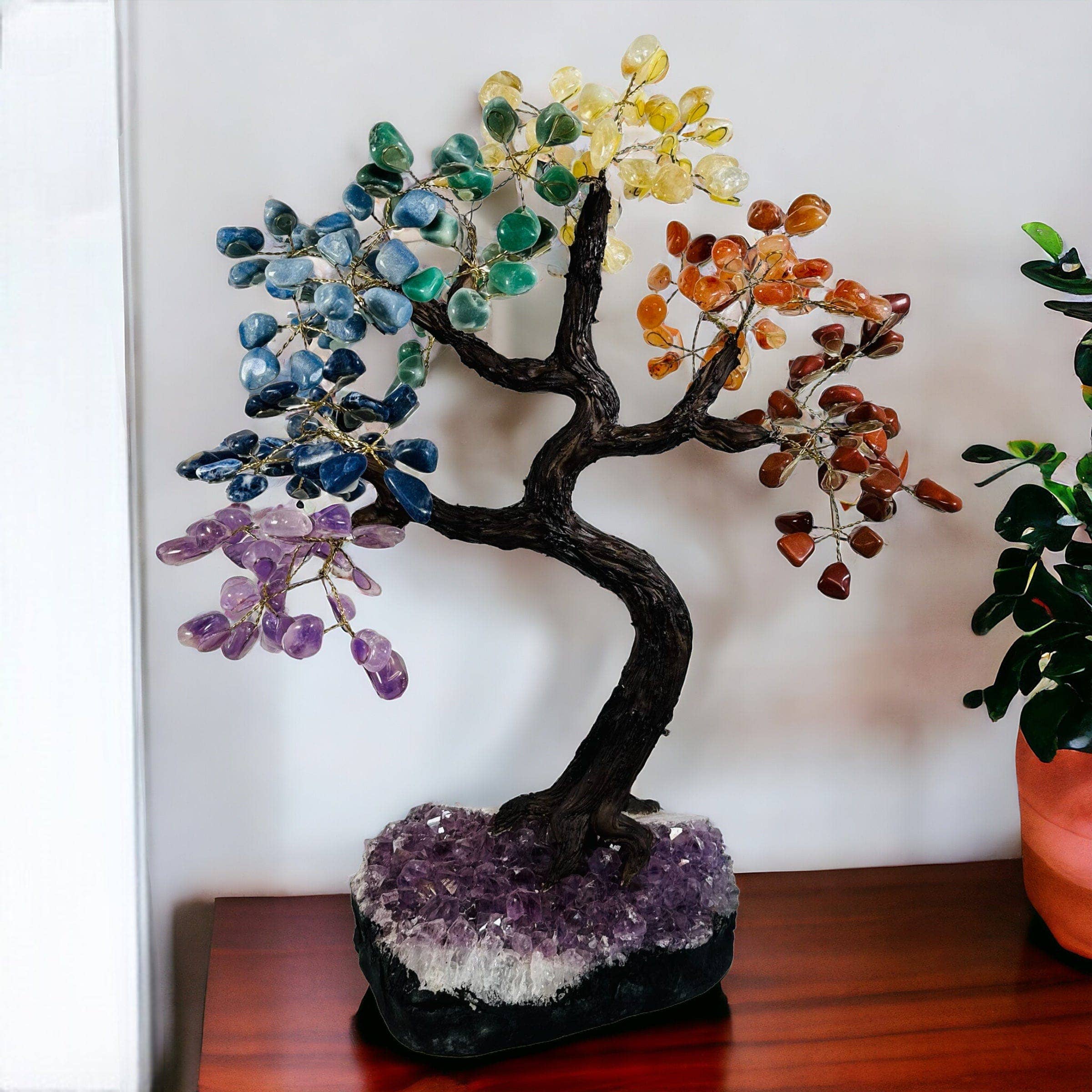 Wholesale Large Crystal Tree on Amethyst Base (Choose Your