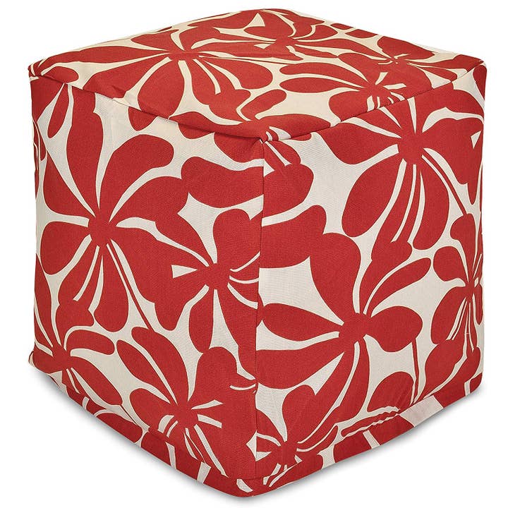 Cube de plantation rouge Majestic Home Goods pour la vente par Majestic Home Goods