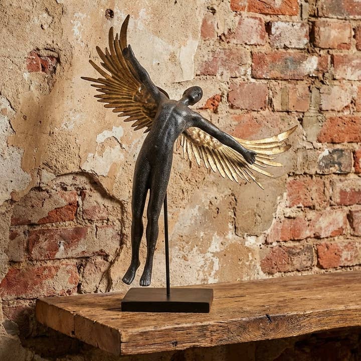 Bentley & Bo - Wholesale Decorative Figurine - Icarus - Male Figurine with Wings3
