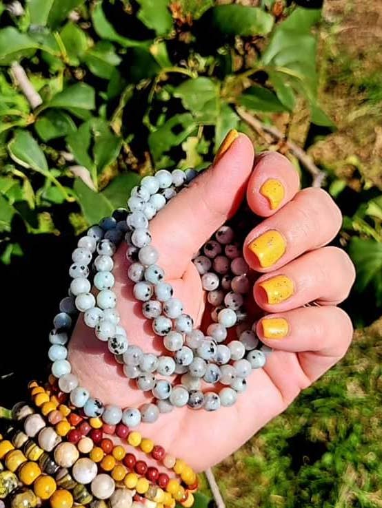 Kiwi Jasper Bracelets for wholesale by ZARDENIA