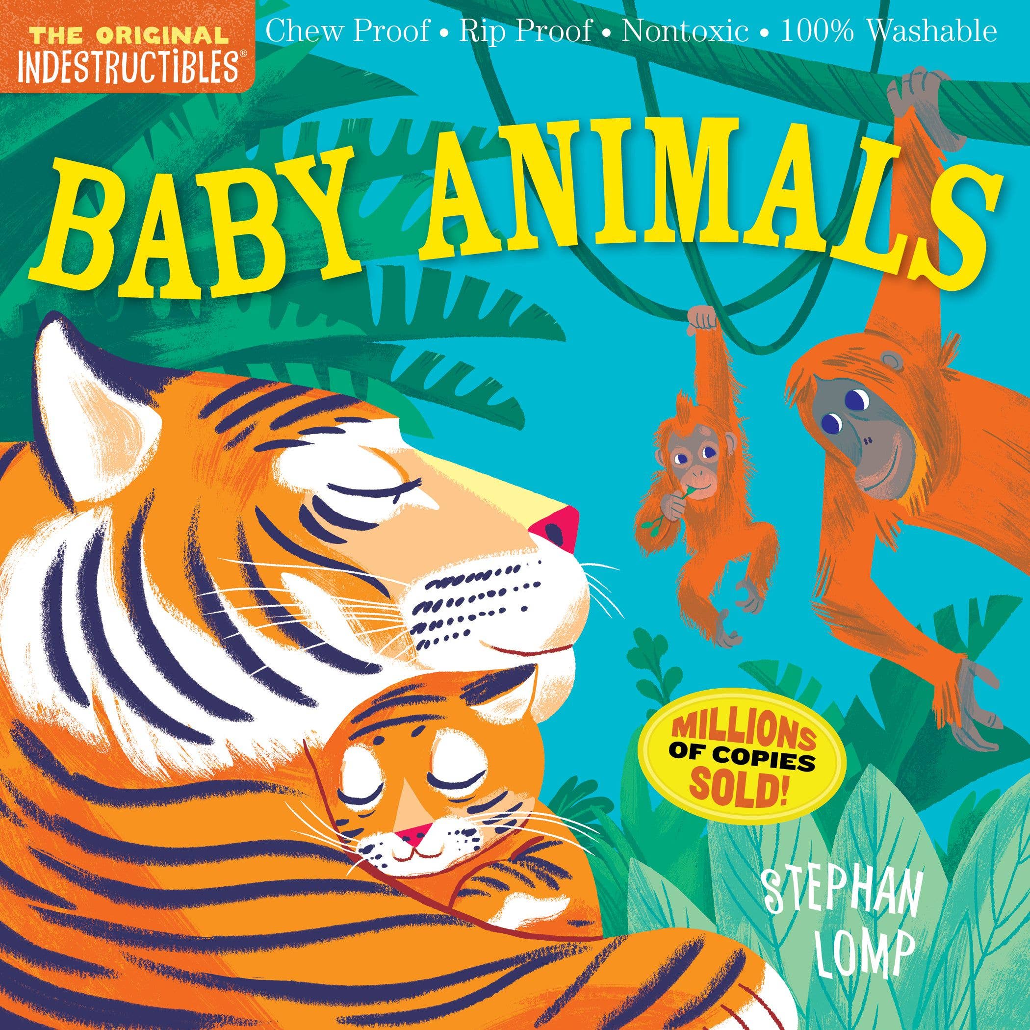Hachette Book Group - Wholesale Baby & Toddler Book (0-2) - Indestructibles: Baby Animals0