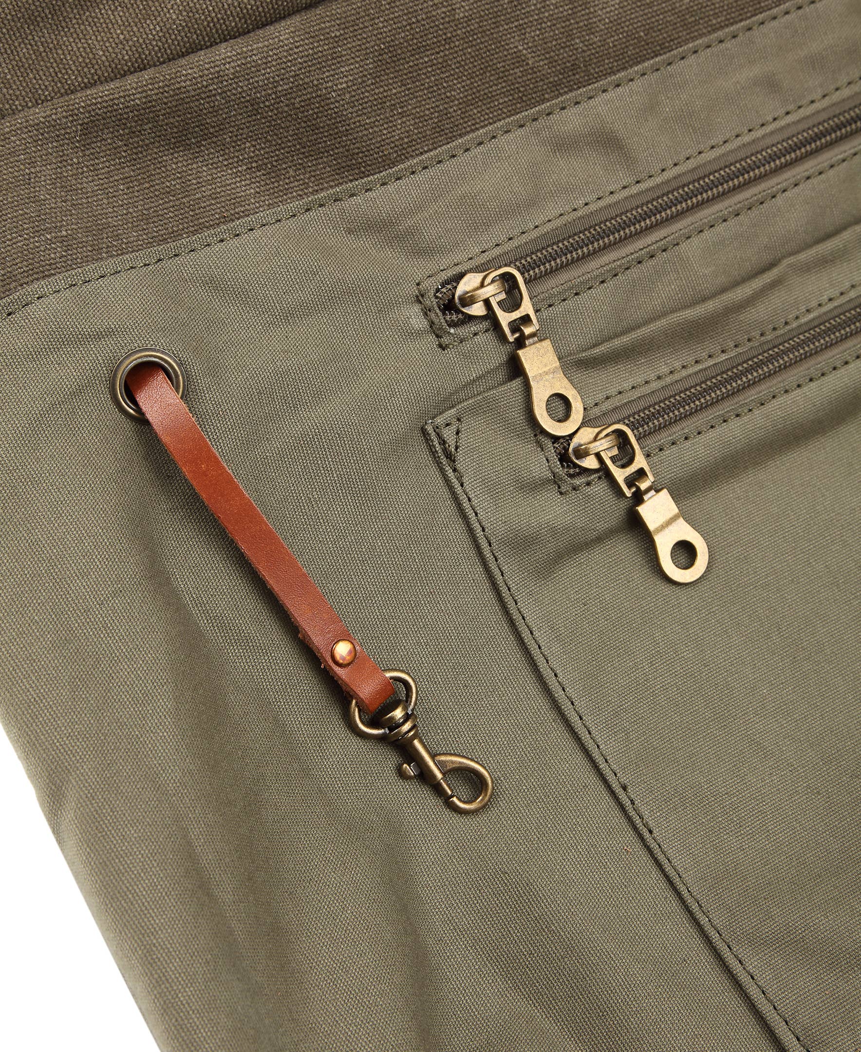 TSD Brand - Wholesale Draagtas - Dames - Redwood Canvas Shopper44