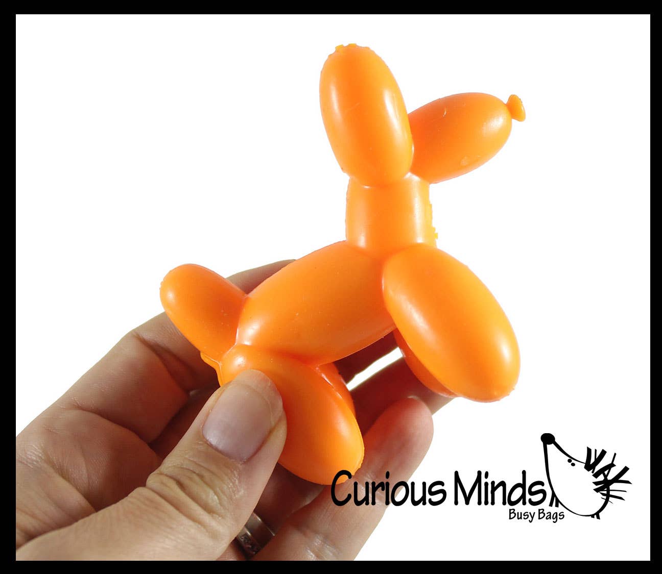 Curious Minds Toys - Wholesale Fidget Toy - Kids - 1 Mini Balloon Dog Doh Filled Stress Ball - Cute Squishy Sen10