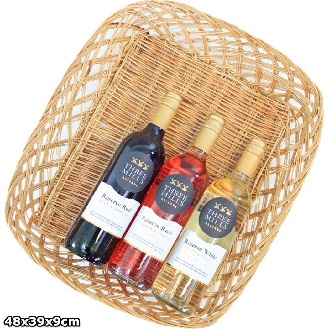 Candi Gifts – wholesale Basket – 10 x Lightweight Packing Trays, Wicker Gift Hamper Baskets12