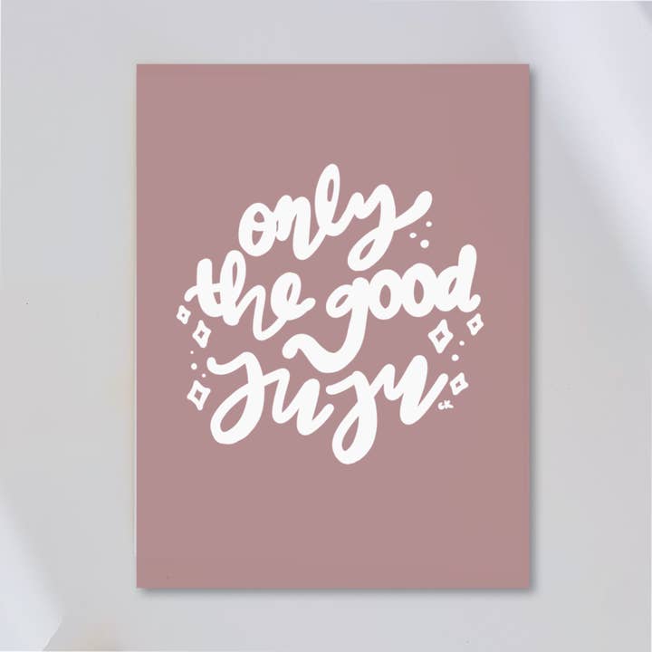 Bon imprimé Juju Rose pour la vente par CK + CO