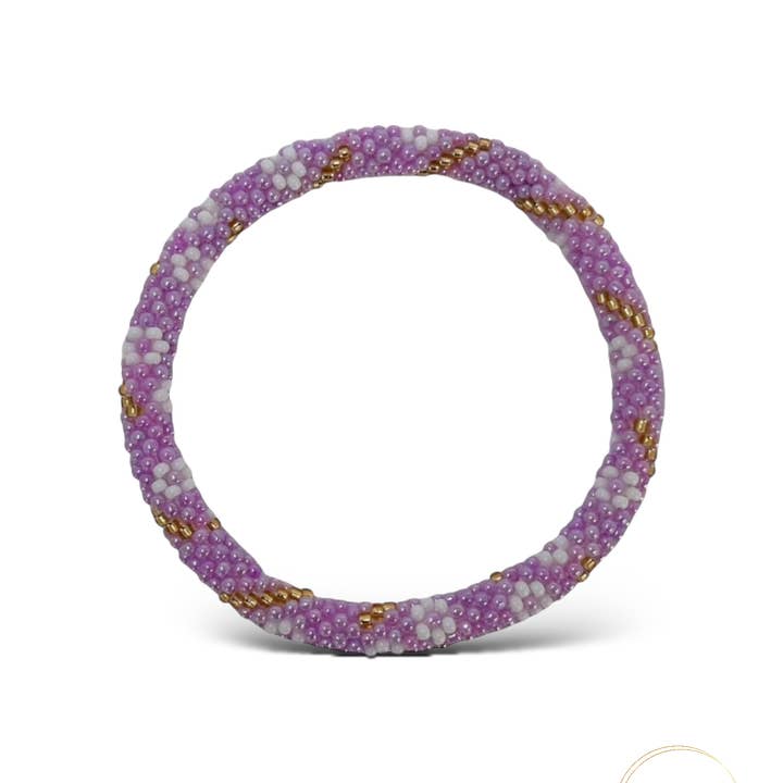 Nepali Lilac White Gold Bracelet for wholesale by Maison Yvelise