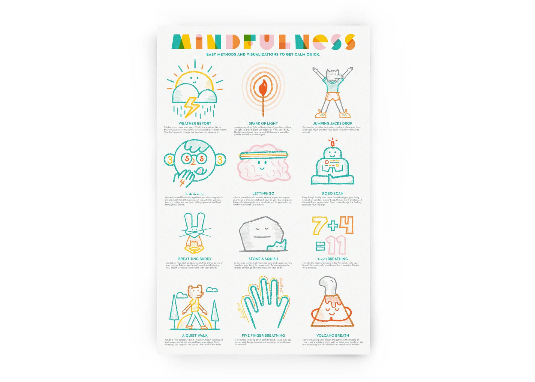 Ello There Outdoors - Wholesale Art Print - 11x17 Mindfulness Kids Print1