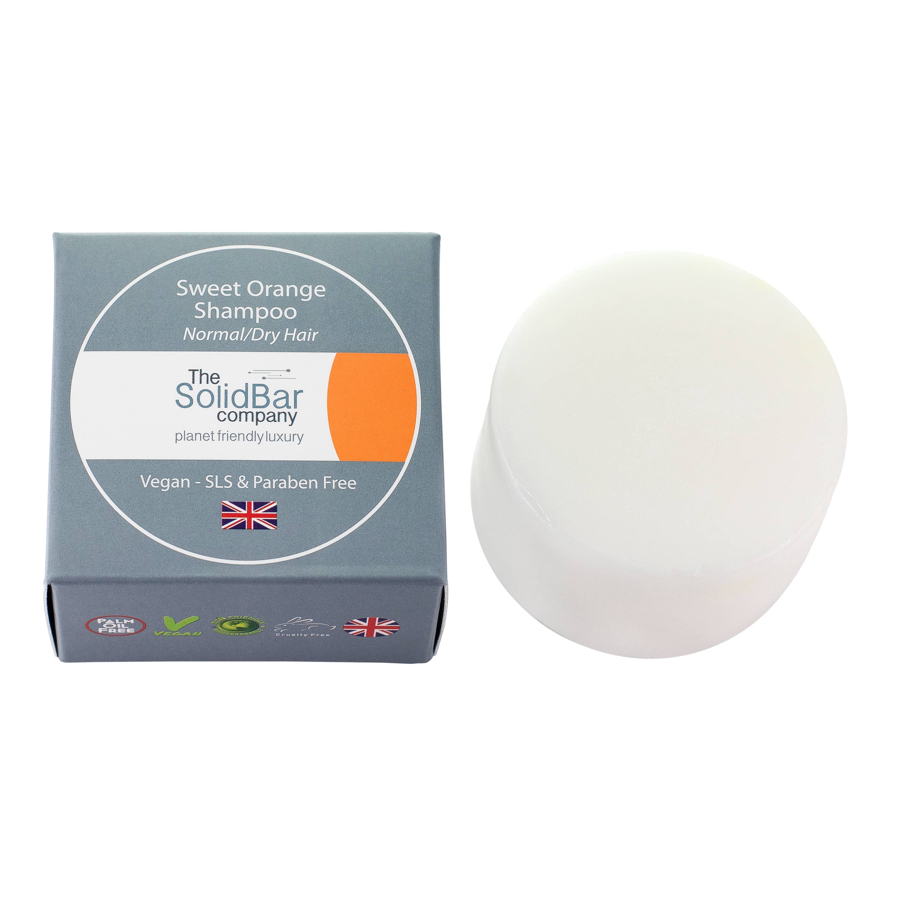 The Solid Bar Company - Wholesale Shampoo Puck/Solid Shampoo - Hair Shampoo Bar - Luxury Botanical/Woodland Normal/Oily1