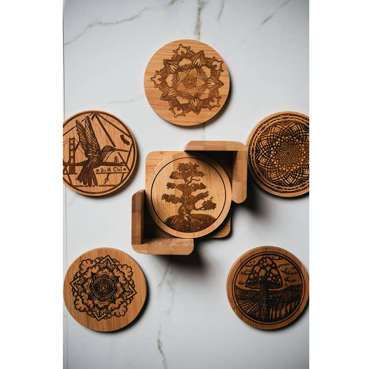 Coaster Stand for engroshandel hos Dom Chi Designs