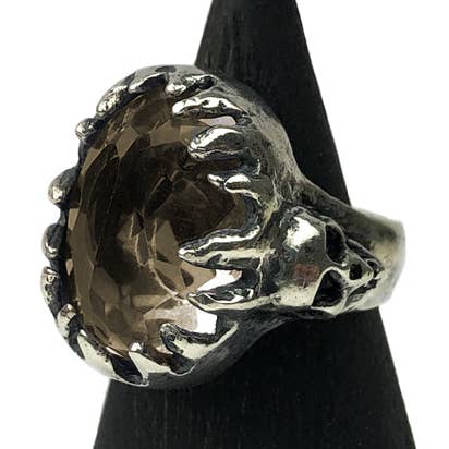 Hellfire Ring - Rökkvarts för wholesale av Hellhound Jewelry