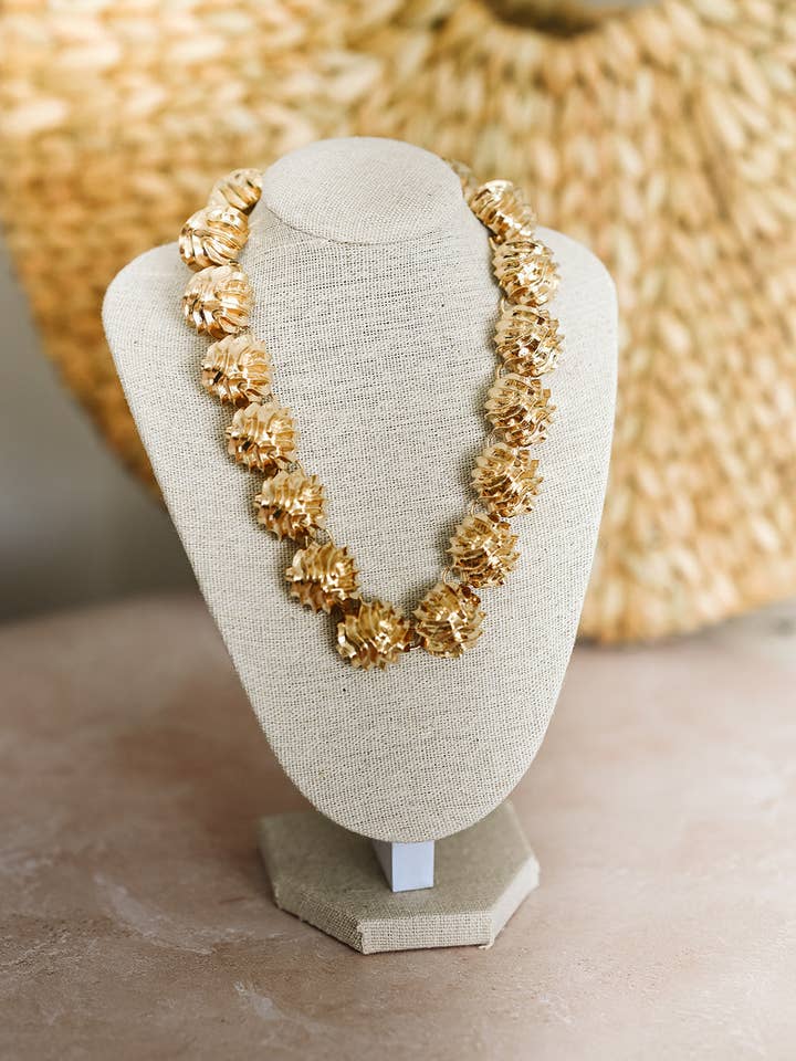 Colar Coral Completo por atacado de Beurlie