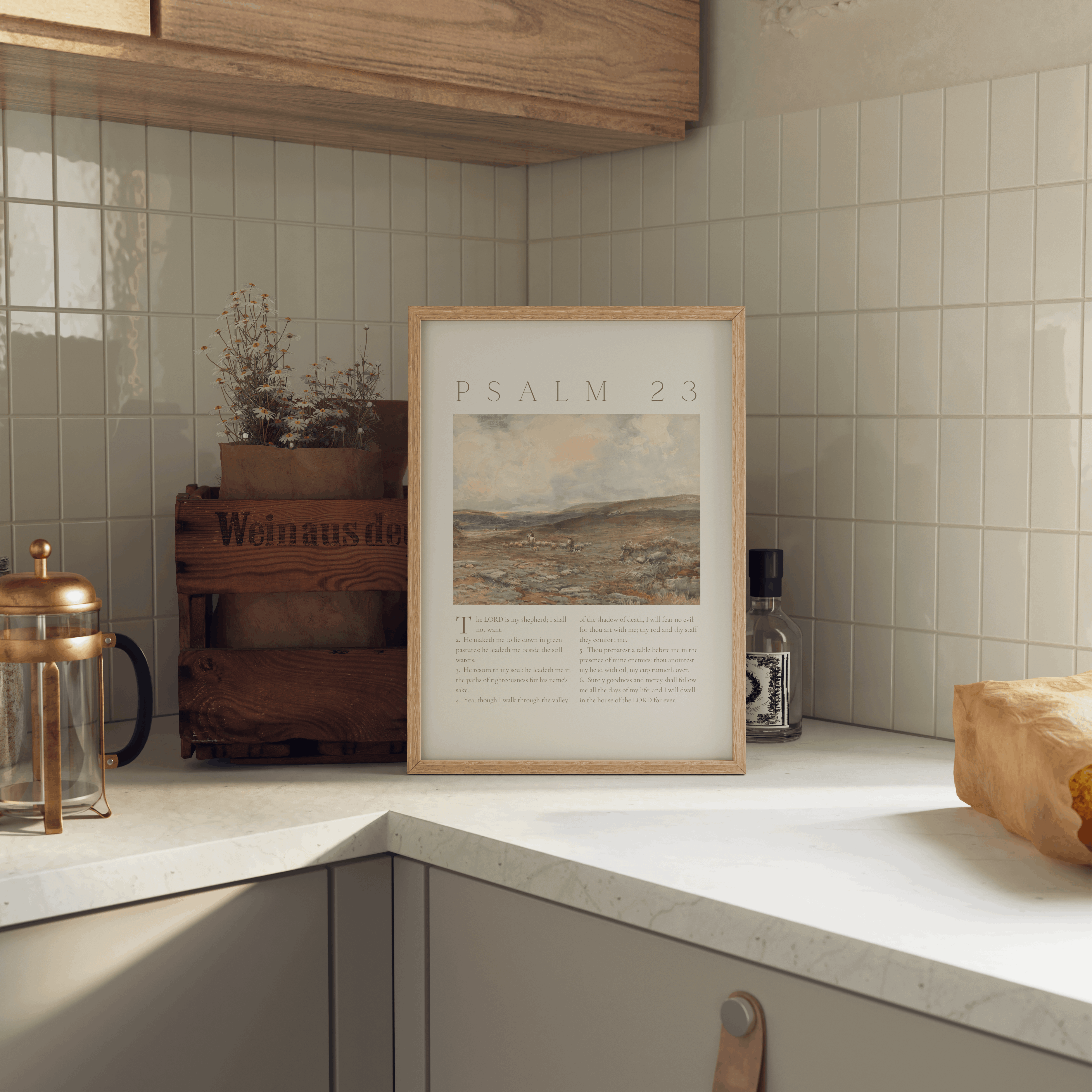 These Stones - Wholesale Art Print - Psalm 23 Art Print1