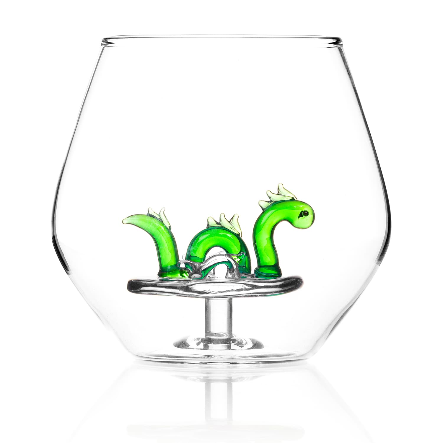 Wholesale Gifts Tomorrow – wholesale Cocktail/liquor glass – Nessie in a Stemless Glass Cocktail Tumbler (450ml)3