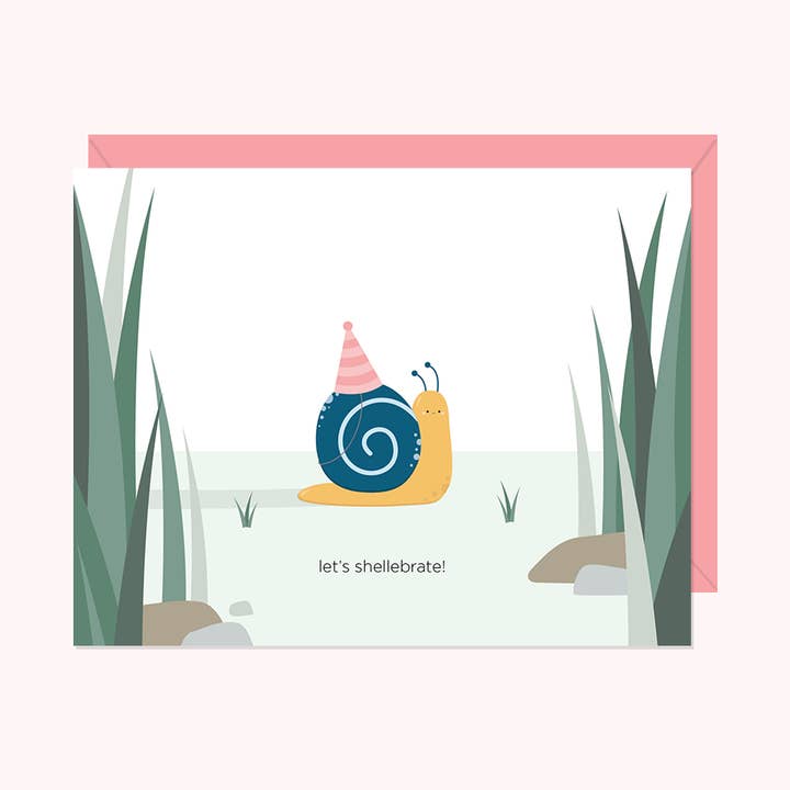 Let's Shellebrate! | Greeting Card for wholesale by Paper Hearts™