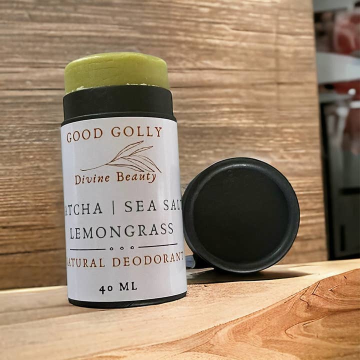 Salt + Soul Skincare – wholesale Deodorant - Dam – Naturlig deodorant | Matcha + citrongräs | ekologisk hudvård