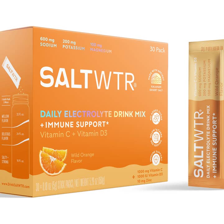 SaltWTR Functional Hydration Drink Mix - Immune Support for wholesale by SaltWTR