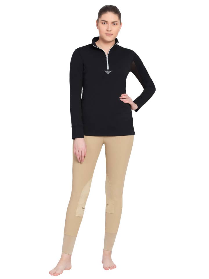 JPC Equestrian - Wholesale Athletic top – Women′s - TuffRider Ladies Ventilated Technical Long Sleeve Sport Shirt28