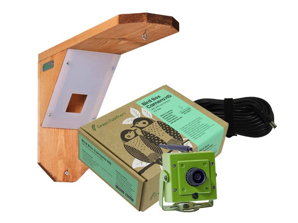 Green Feathers – wholesale Bird feeder – WiFi Bird Feeder HD Camera Pack0