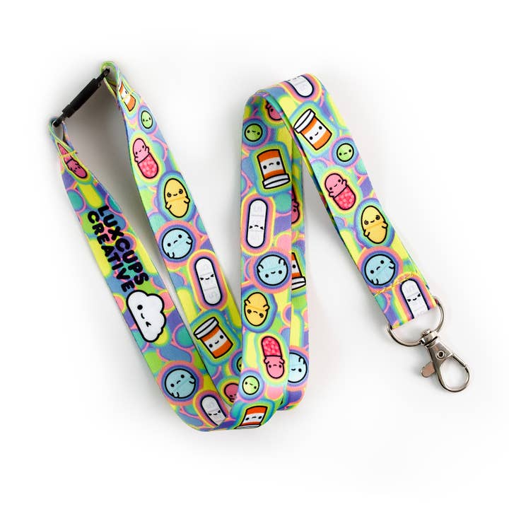 Prescription Pals Lanyard for wholesale by LuxCups Creative