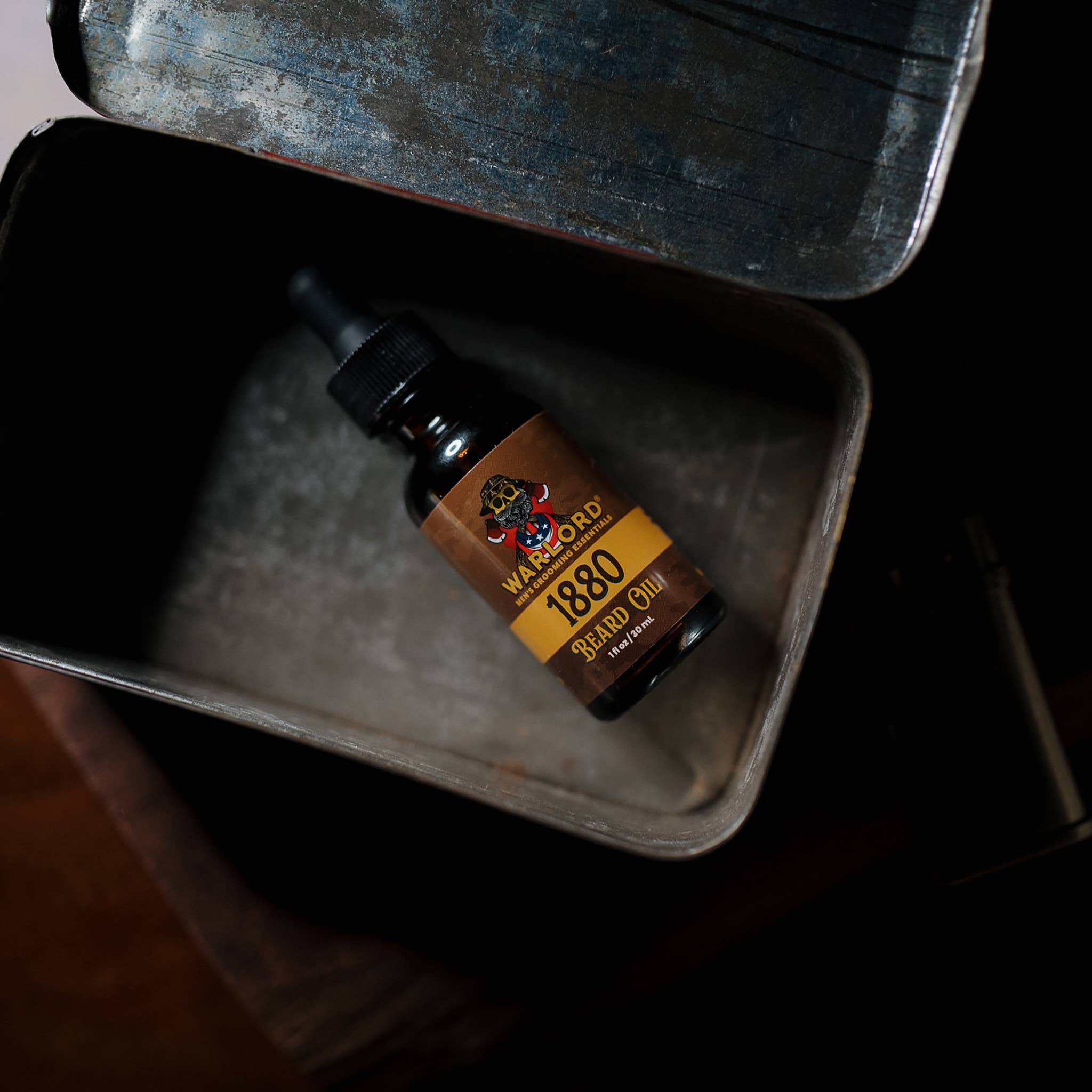 Warlord - Men's Grooming Essentials | Veteran Owned - Wholesale Beard Styling Product - 1880 Beard Oil3