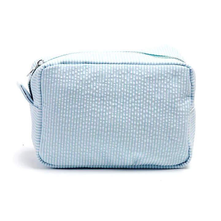 APHISON - Wholesale Makeup/Cosmetic Bag - RTS-25pc Seersucker Cosmetic Bag16