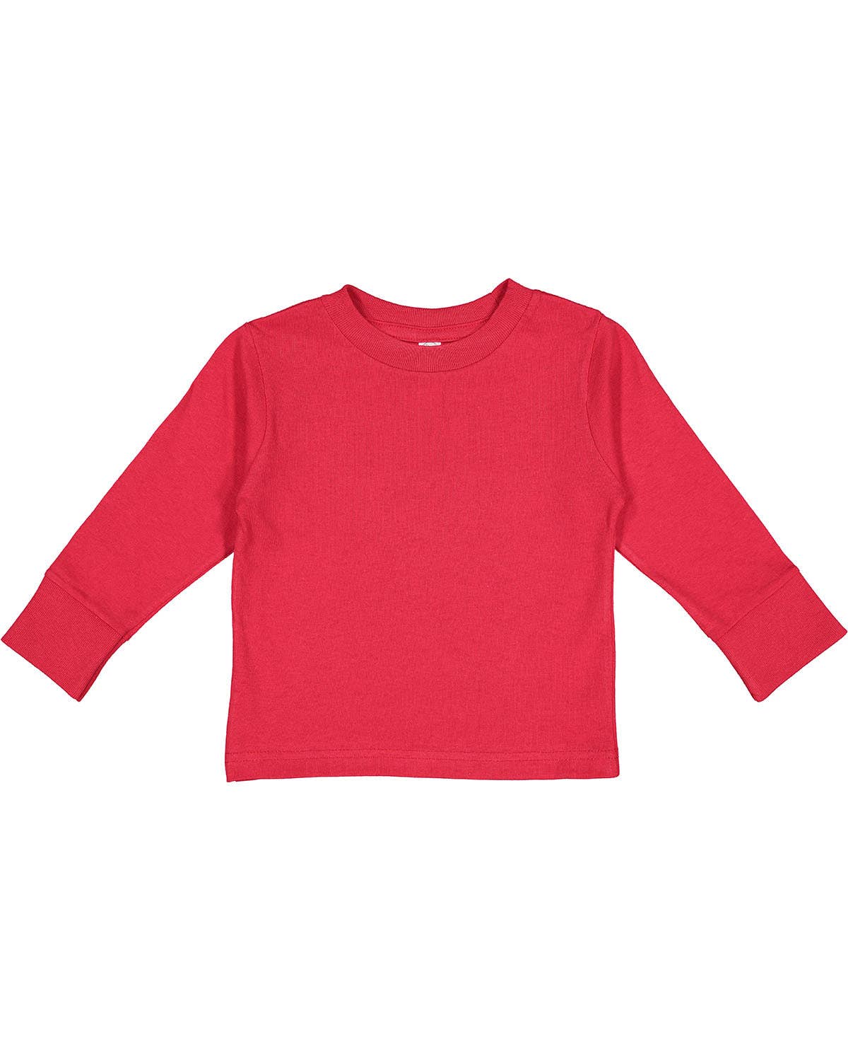 Total Apparel - Wholesale T-Shirt - Kids - Rabbit Skins Toddler Long-Sleeve Blank T-Shirt | 33111