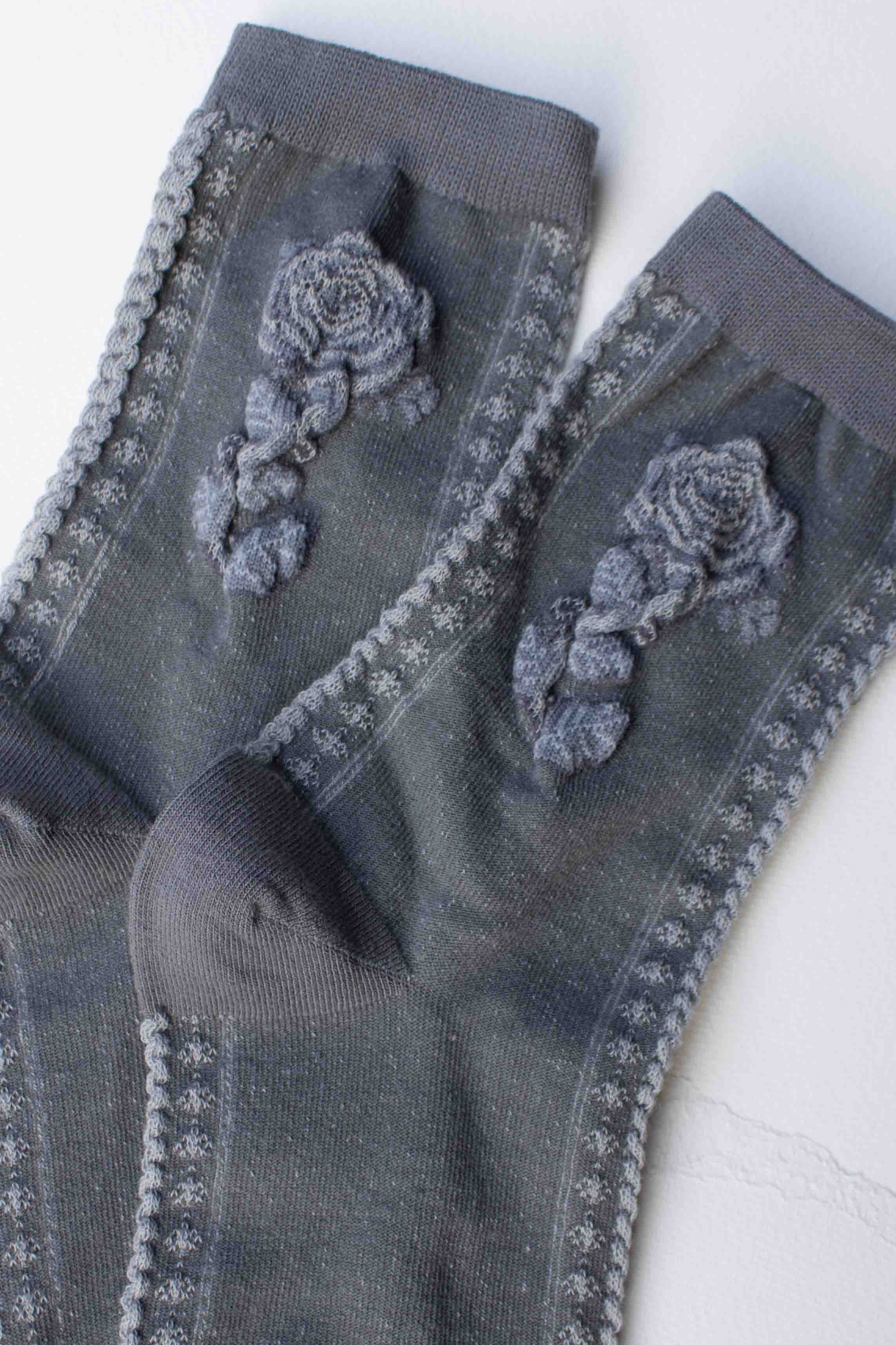 Tiepology - Wholesale Socks - Women's - Rose Cotton Blend Socks7